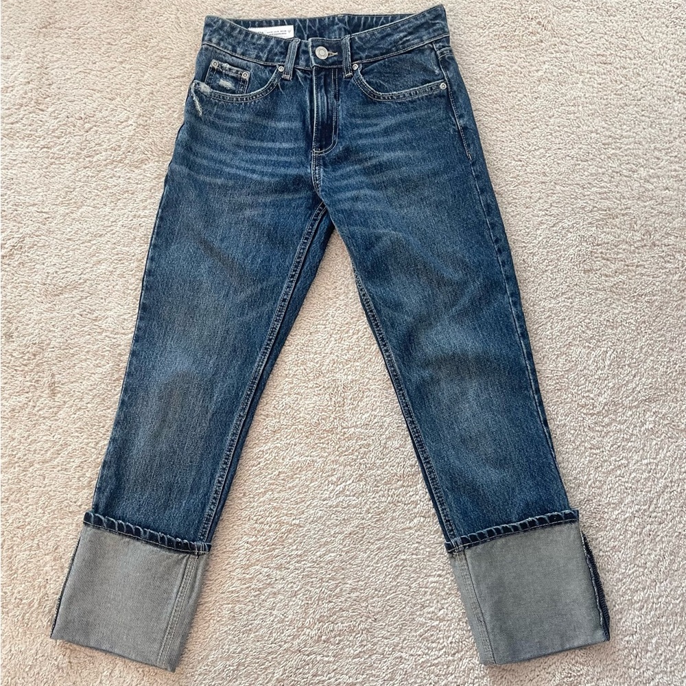Zara Men's Denim Straight Jeans